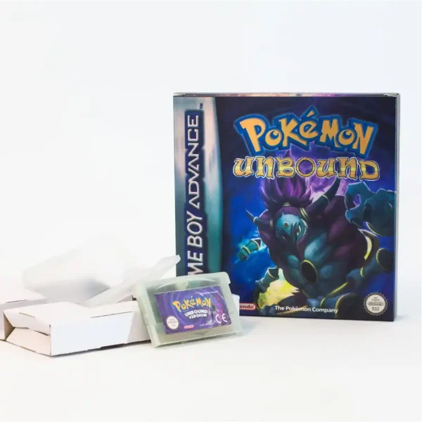 Pokemon Unbound Rom Hack High Quailty Box Only