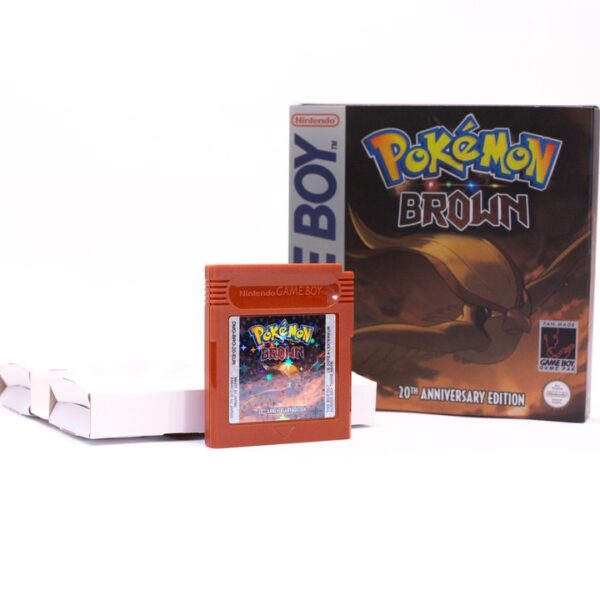 Pokemon Brown 20th Anniversary Edition for Gameboy Colour - Rom hack