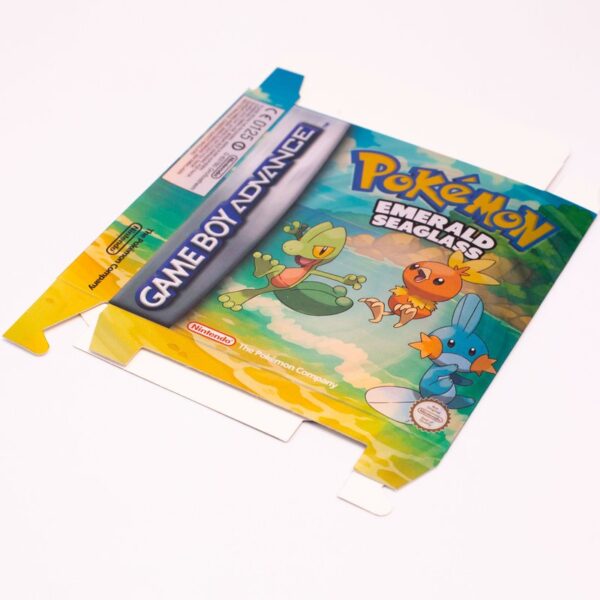 Pokemon Emerald Seaglass Rom Hack High Quailty Box Only