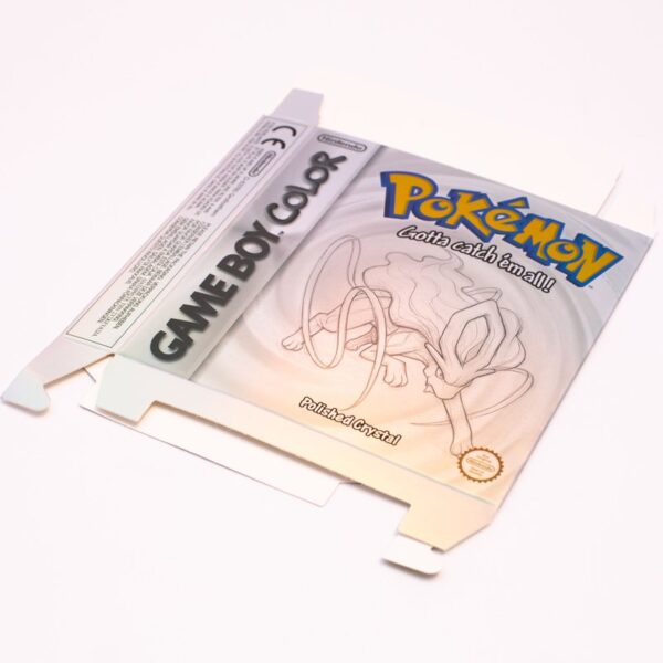 Pokemon Polished Crystal Rom Hack High Quailty Box Only