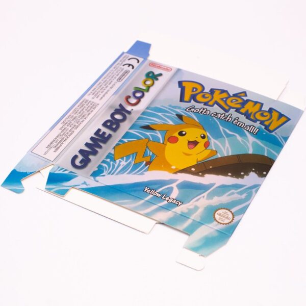 Pokemon Yellow Legacy Rom Hack High Quailty Box Only