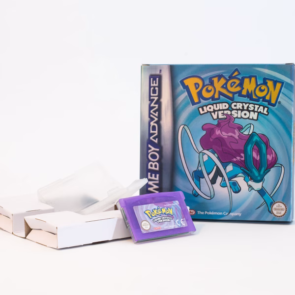 Pokemon Liquid Crystal Rom Hack High Quailty Box Only