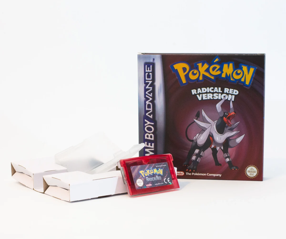 Pokemon Radical Red Rom Hack High Quailty Box Only - Image 1