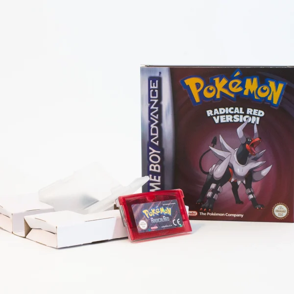 Pokemon Radical Red Rom Hack High Quailty Box Only